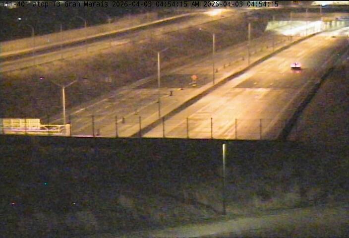 Highway 401 near Grand Marais Road