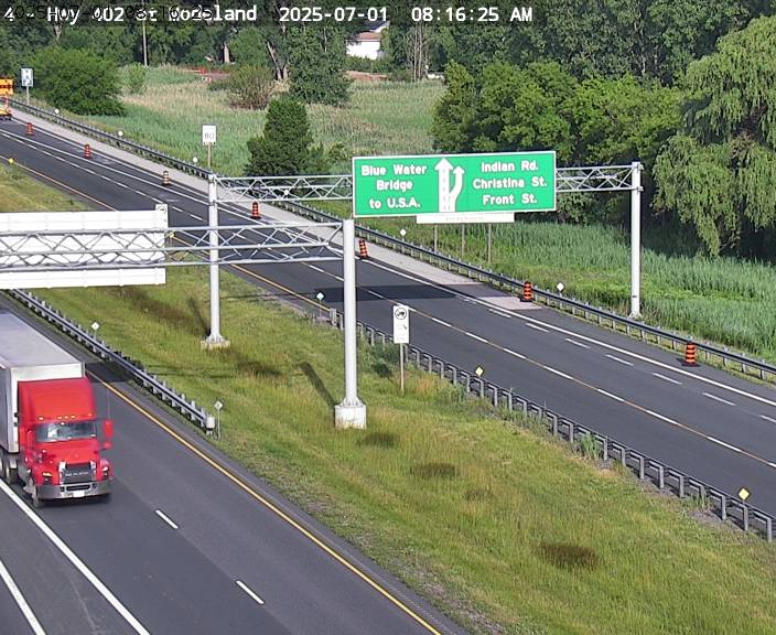 Traffic Cam Highway 402 near Modeland Road