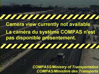 Traffic Cam 401 near Maldon Road
