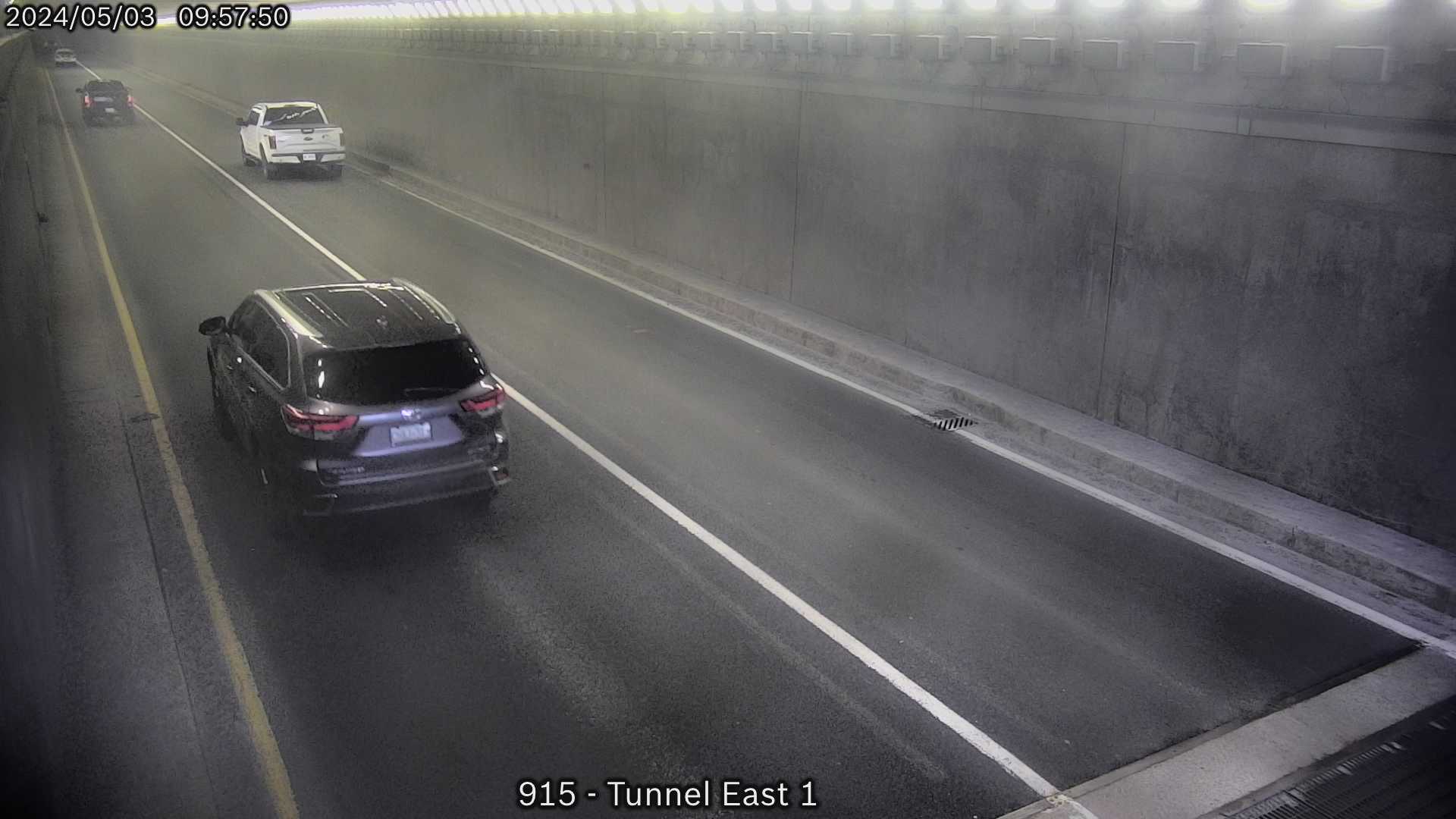 Traffic Camera EastBound Thorold Tunnel near East of entrance