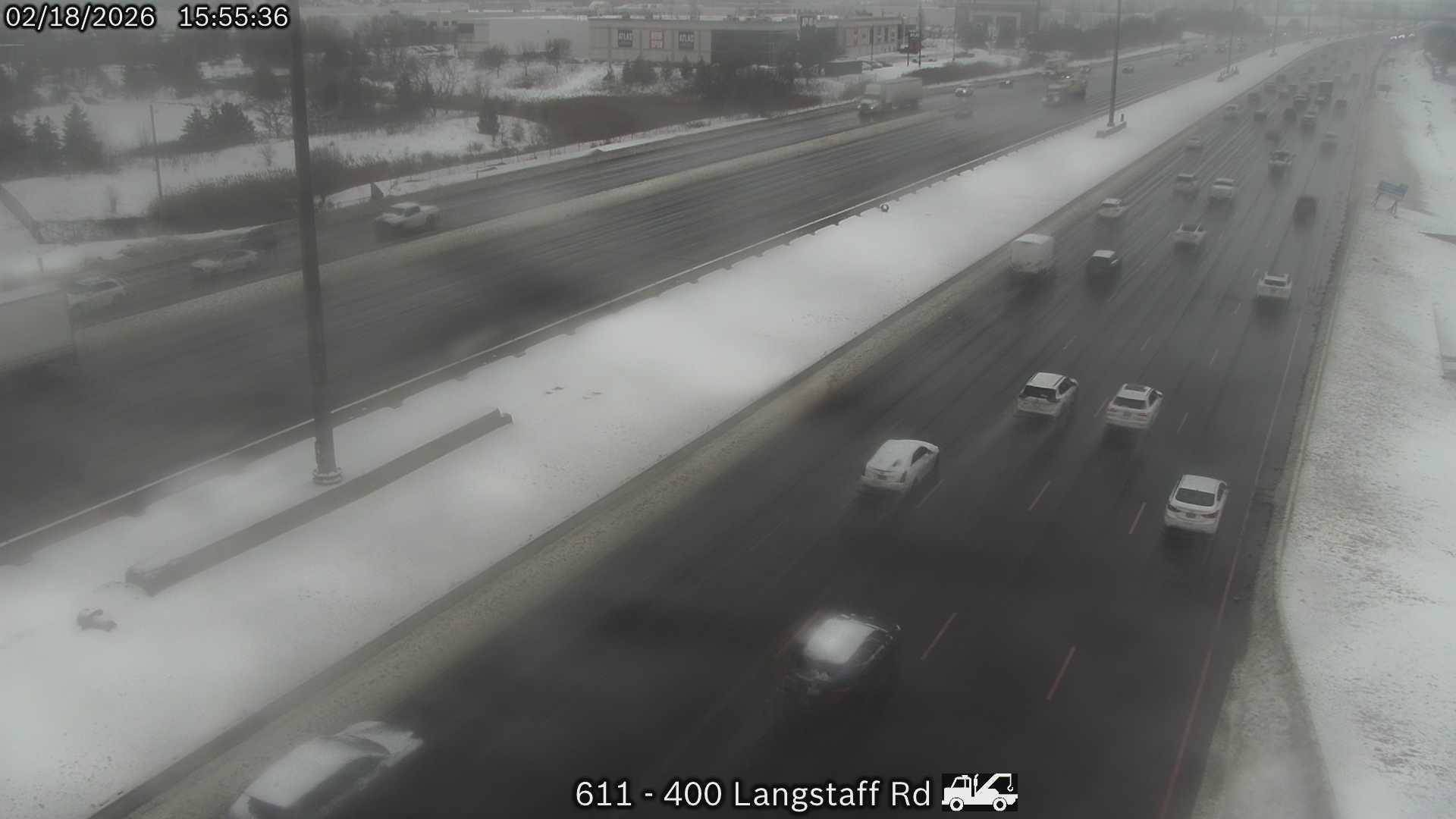 Traffic Cam Highway 400 near Langstaff Road