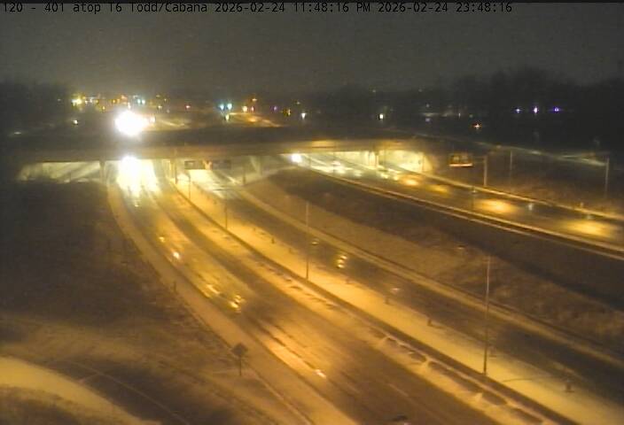 Traffic Cam 401 atop Todd/Cabana Tunnel