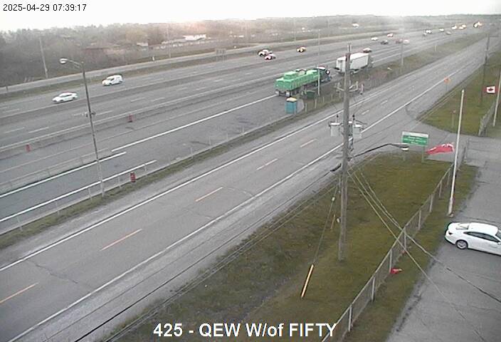 QEW west of 50 Road