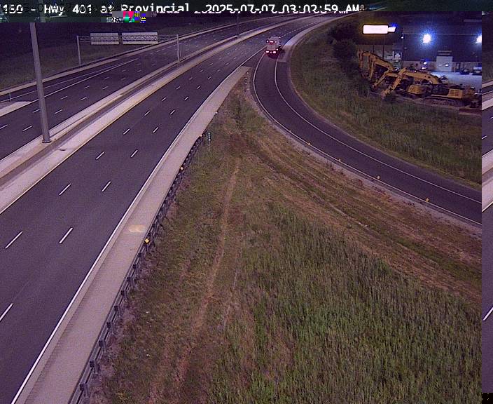 Traffic Cam 401 Near Provincial Road