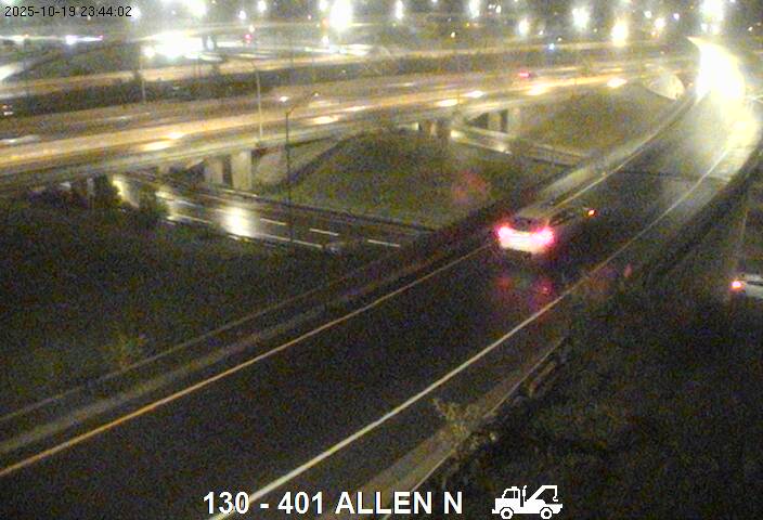 Webcam of Highway 401 near Allen Road North courtesy of the MTO