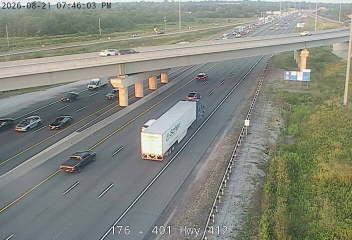 Traffic Cam 401 Near 412