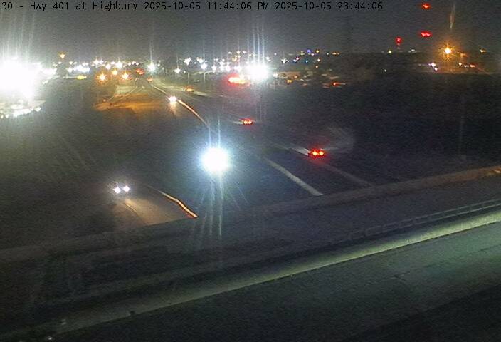 Traffic Cam Highway 401 near Highbury Avenue South