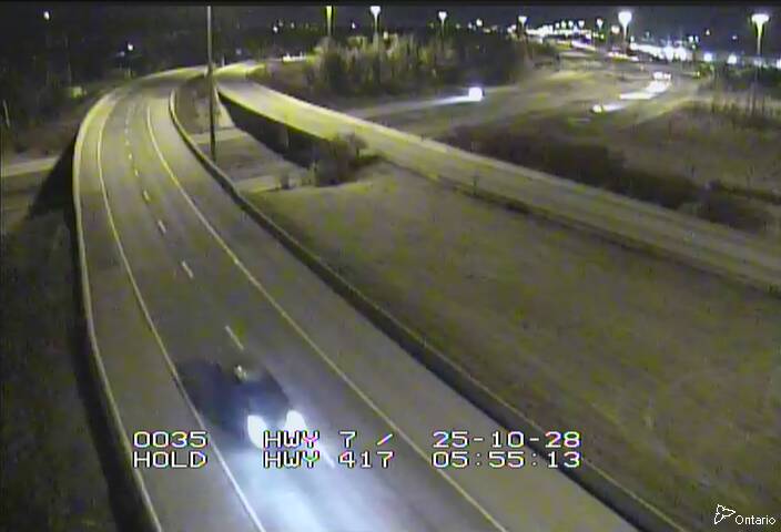 Live Traffic Camera of Highway 417 NEAR HIGHWAY 7