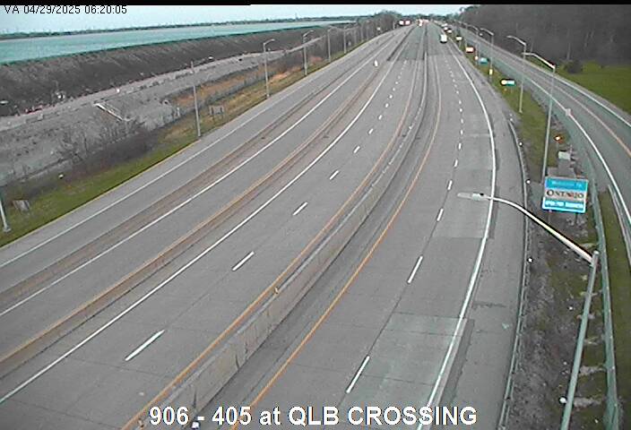 Traffic Cameras of 405 West of Niagara River