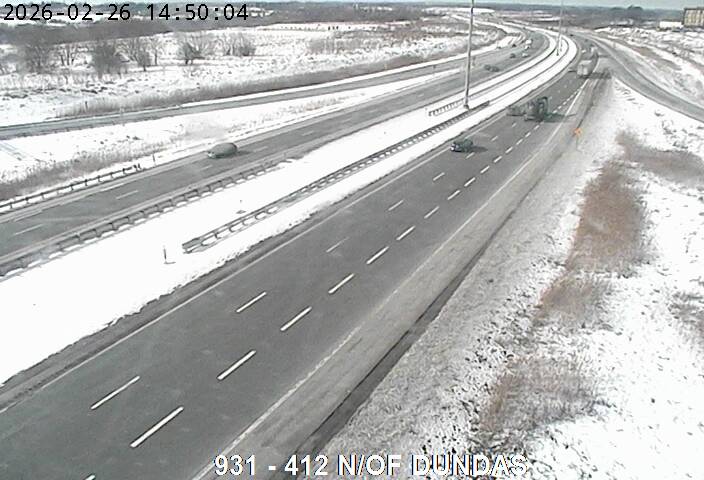 Traffic Cam 412 North of Dundas St