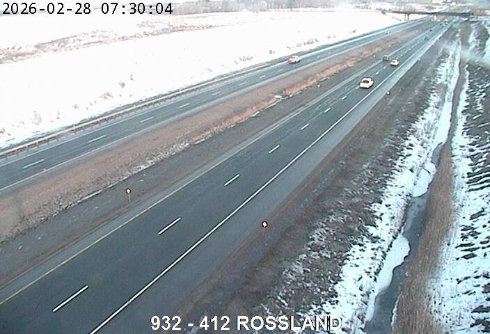 Traffic Cam 412 Near Rossland Road