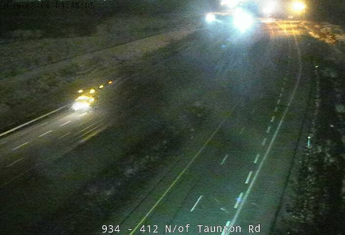 Traffic Cam 412 North of Taunton Road