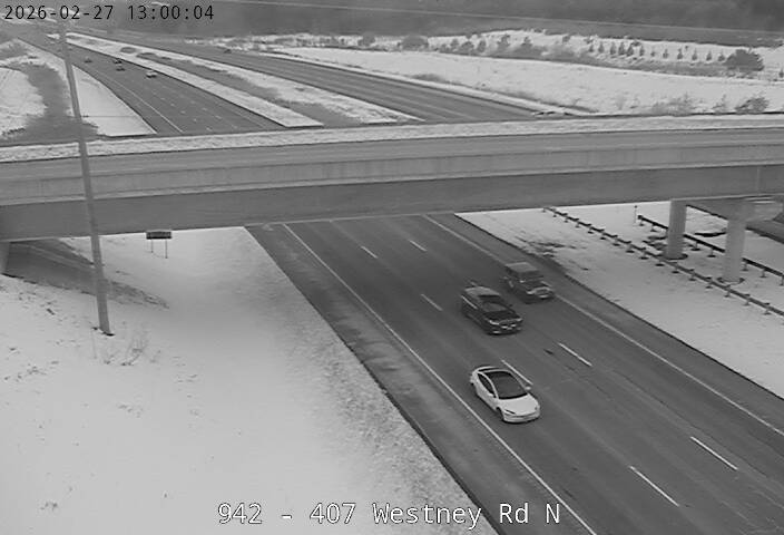 Traffic Cam 407 Near Westney Road