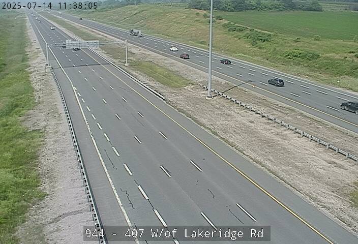 Traffic Cam 407 West of Lakeridge Road