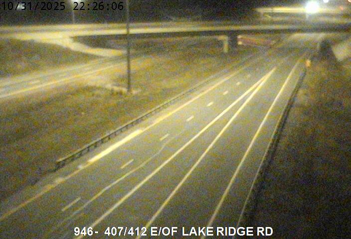 Traffic Cam 407 / 412 (East of Lakeridge Road)