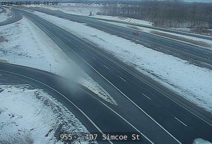 Traffic Cam 407 Near Simcoe Street