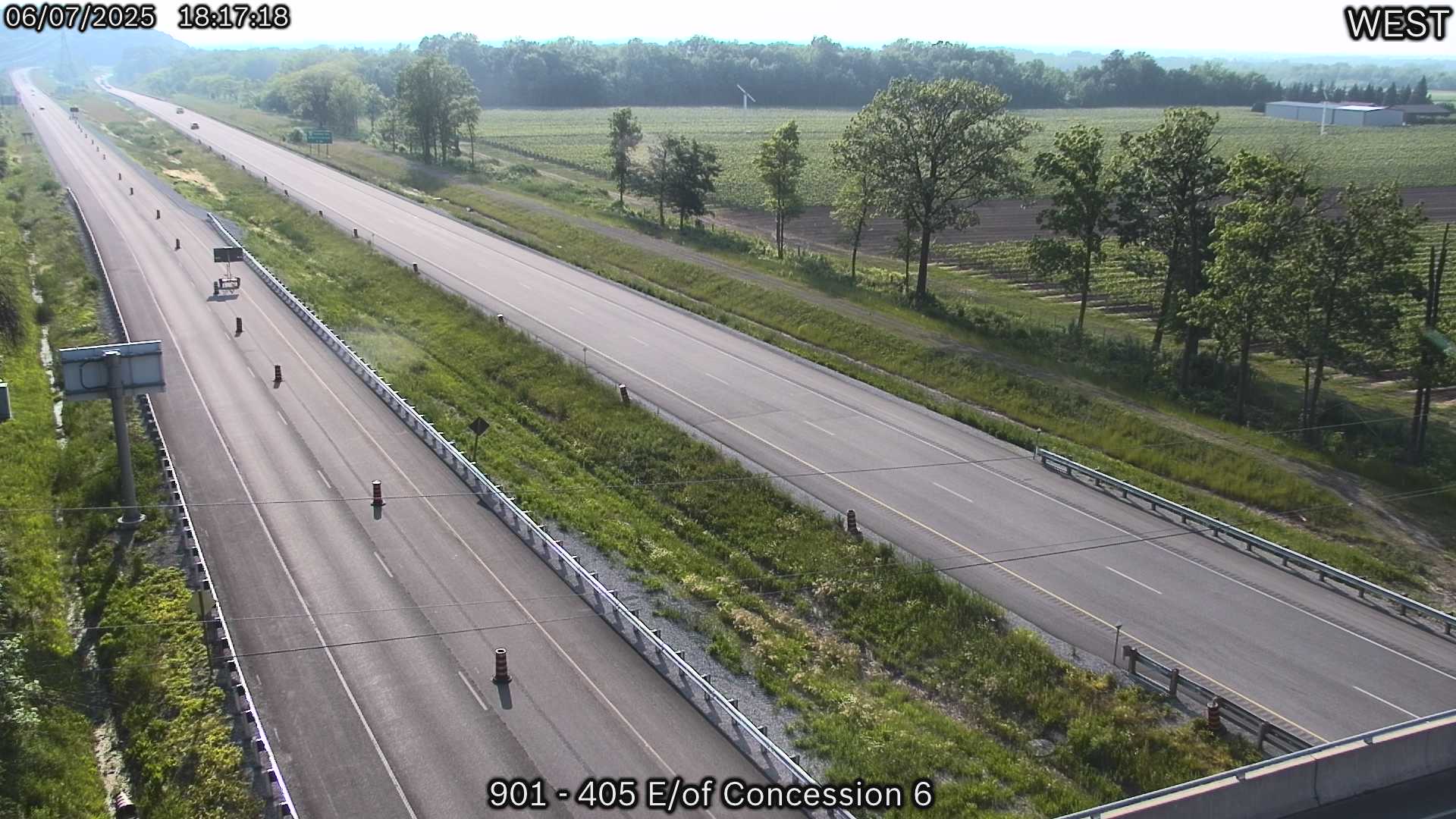 Niagara Highway 405 Live Traffic Cameras