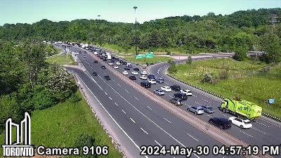 Traffic Cam Don Valley Parkway near Don Mills Rd